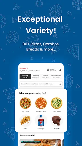 Capturas de pantalla de Domino's Pizza - Food Delivery