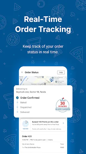 Capturas de pantalla de Domino's Pizza - Food Delivery