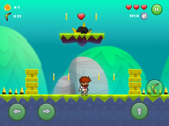 Capturas de tela do Rudox's World iPad 