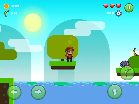Capturas de tela do Rudox's World iPad 