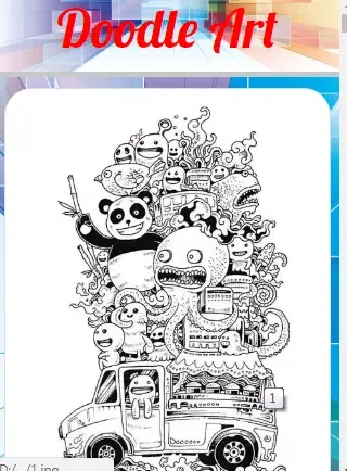 Capturas de pantalla de Doodle Art