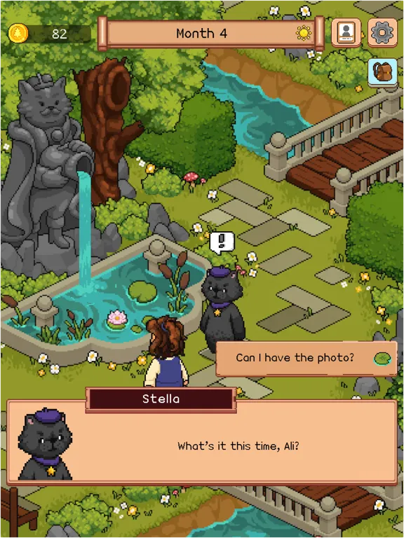 Tangkapan skrin Forest Fables: Cozy Life Sim iPad 