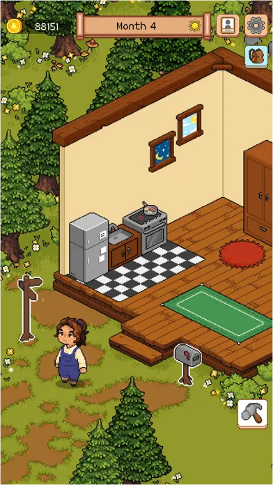 Tangkapan skrin Forest Fables: Cozy Life Sim