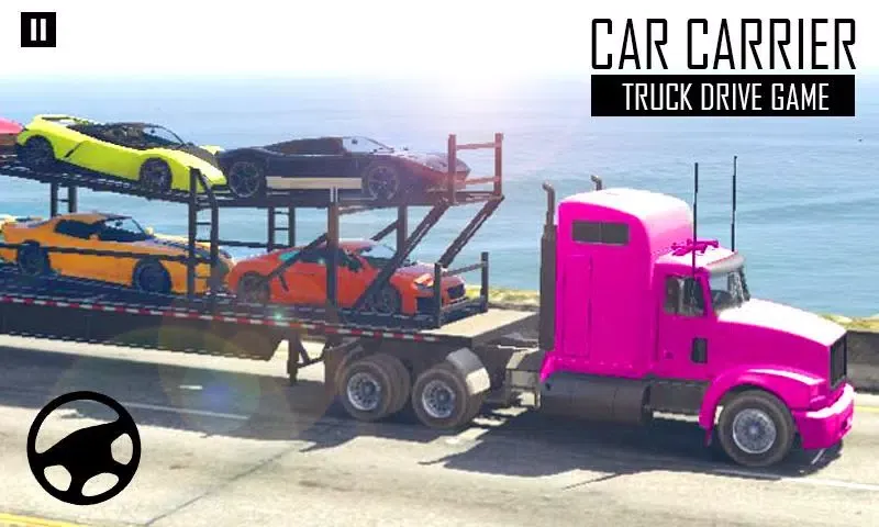 Car Carrier Truck Transport 3D スクリーンショット