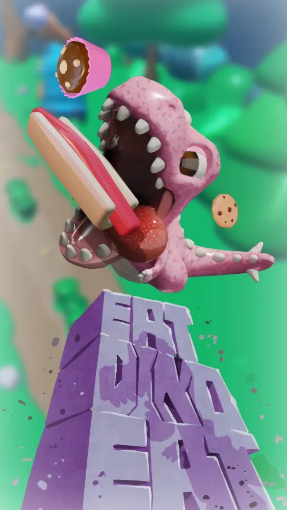 Eat Dino Eat! - Run, eat, grow應用截圖