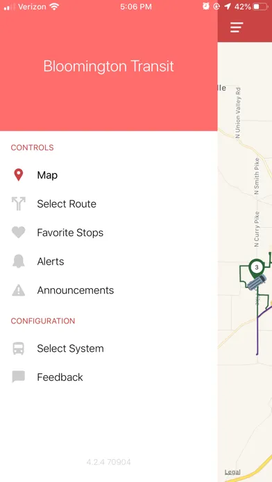 Captures d'écran de DoubleMap Bus Tracker