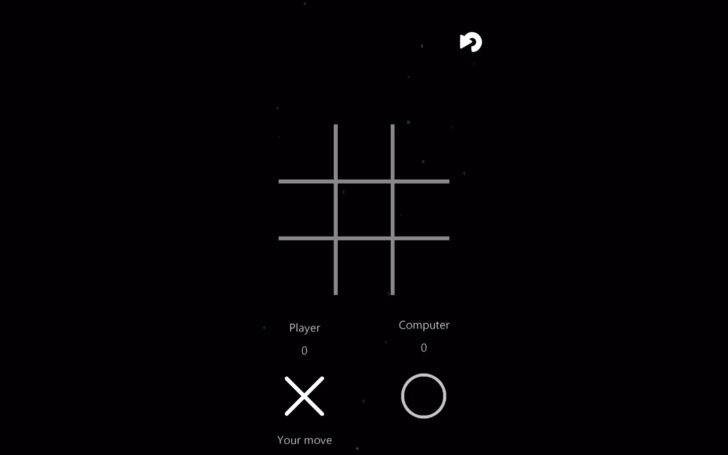 Capturas de pantalla de Tic-Tac-Toe:Black and White