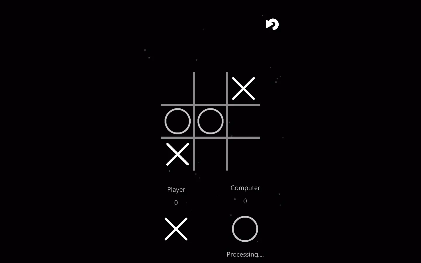 Capturas de pantalla de Tic-Tac-Toe:Black and White