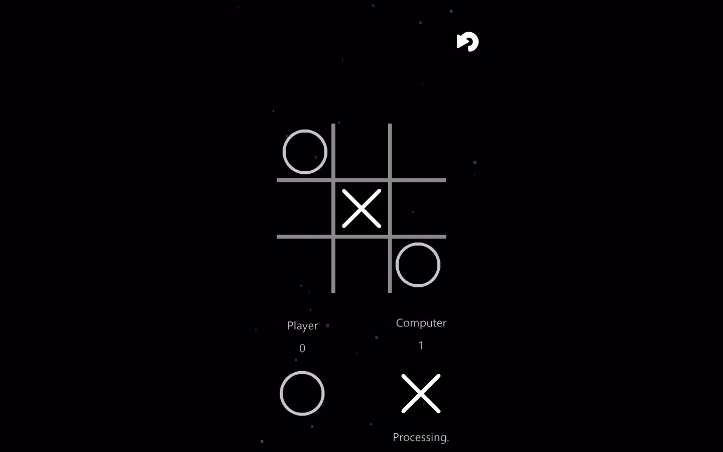Capturas de pantalla de Tic-Tac-Toe:Black and White