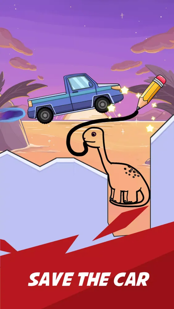 Zrzuty ekranu Draw Bridge: Save Car Puzzle