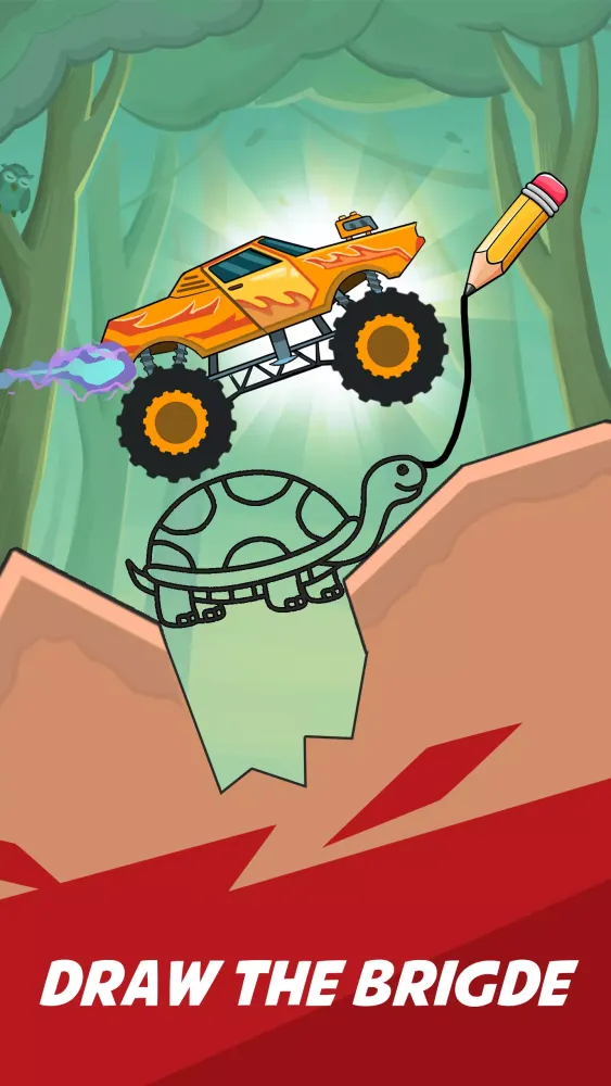 Zrzuty ekranu Draw Bridge: Save Car Puzzle