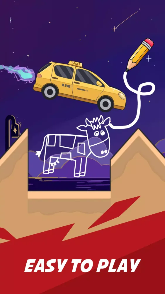 Zrzuty ekranu Draw Bridge: Save Car Puzzle