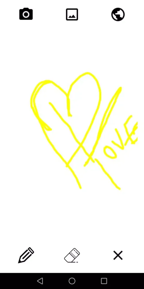 Draw on photo: Draw on photo w Screenshots