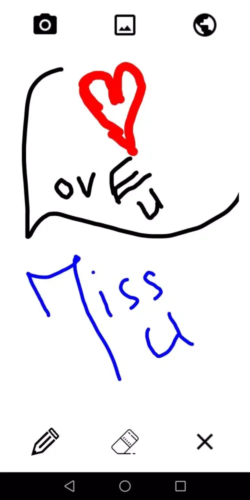 Draw on photo: Draw on photo w Screenshots