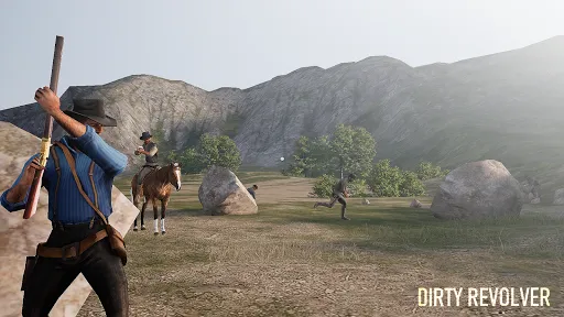 Dirty Revolver Cowboy Shooter スクリーンショット