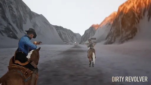 Dirty Revolver Cowboy Shooter スクリーンショット