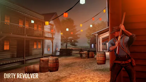 Dirty Revolver Cowboy Shooter スクリーンショット
