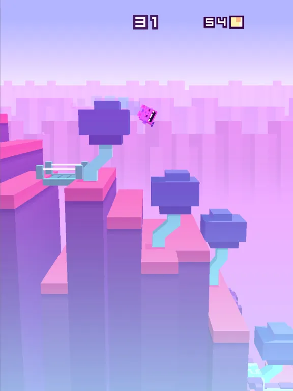 Capturas de tela do Jumpy Canyon iPad 