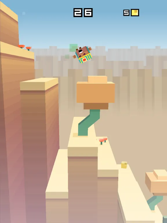 Capturas de tela do Jumpy Canyon iPad 