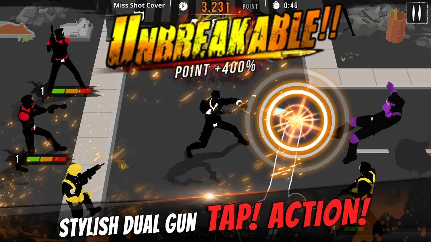 GunStrider: Tap Strike স্ক্রিনশট