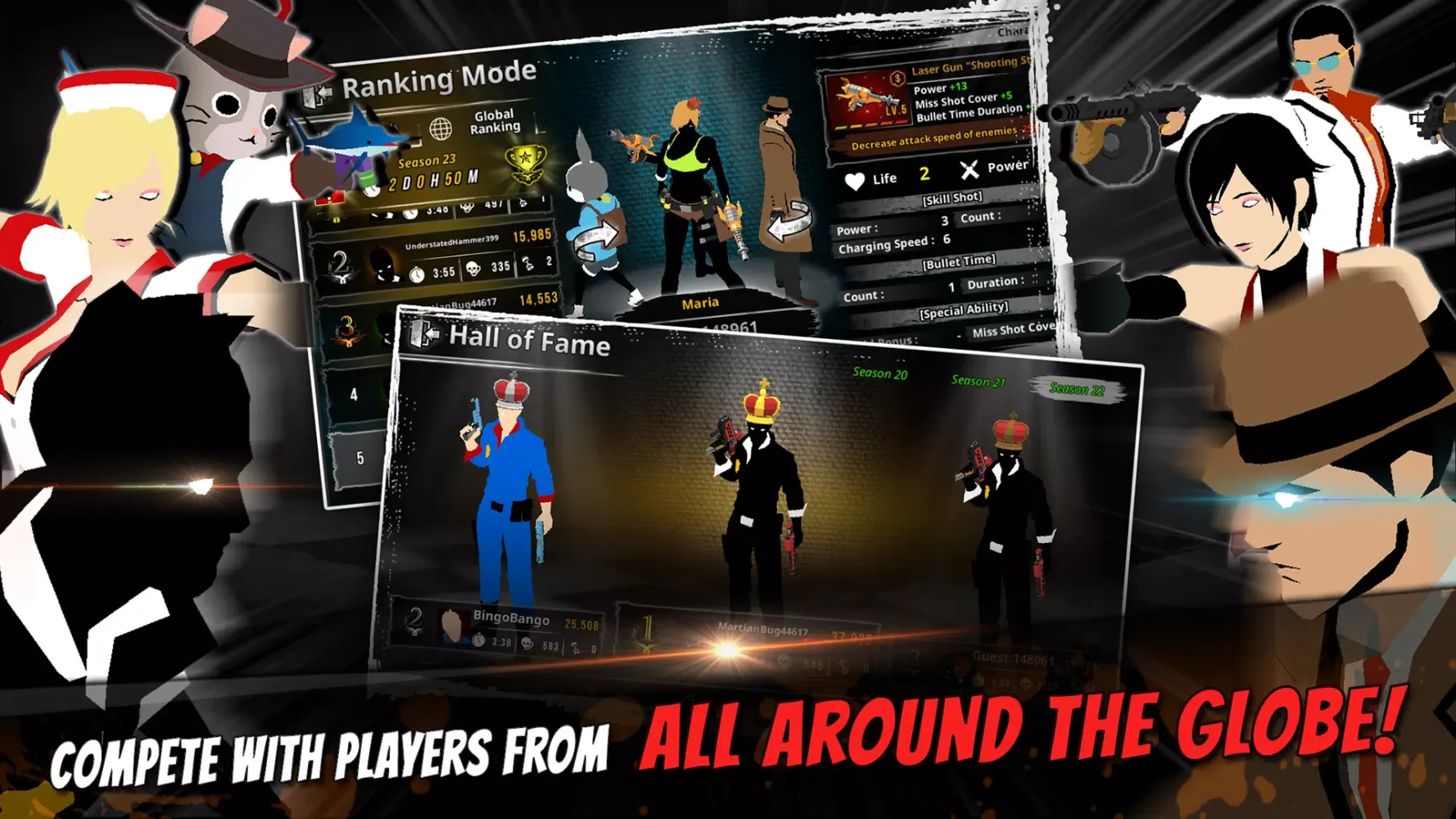 GunStrider: Tap Strike স্ক্রিনশট