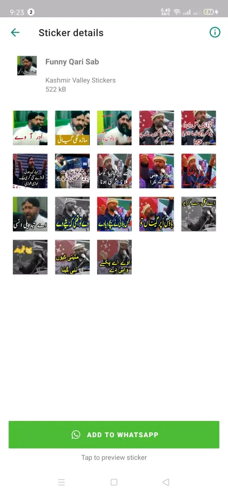 Kashmir Valley Stickers应用截图