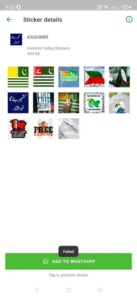 Kashmir Valley Stickers应用截图