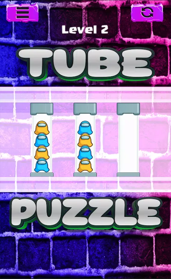 تصاویر Glass Tube Puzzle Game