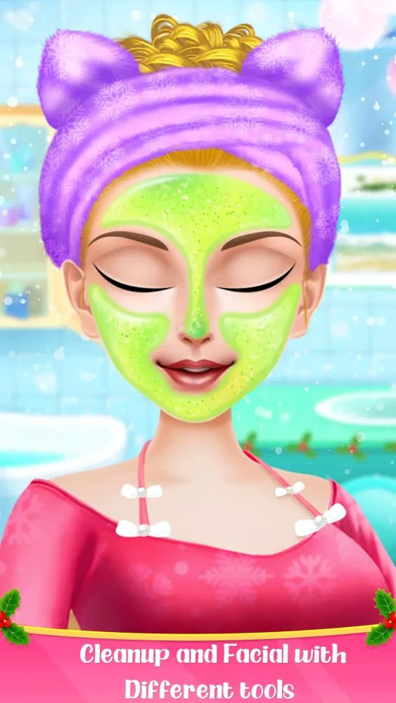 Christmas Makeup Game スクリーンショット