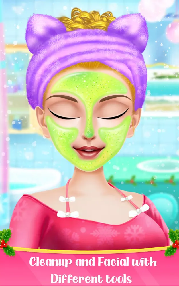 Christmas Makeup Game スクリーンショット