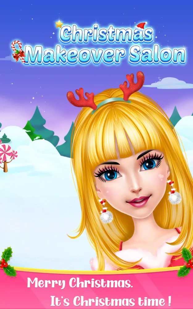 Christmas Makeup Game スクリーンショット