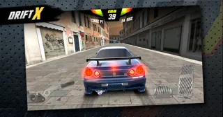 Capturas de tela do Drift X