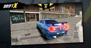 Capturas de tela do Drift X