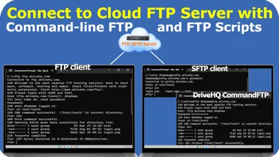 DriveHQ Cloud FTP Server 스크린샷