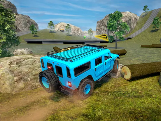 Captures d'écran de 4x4 Jeep Driving Offroad Games iPad 