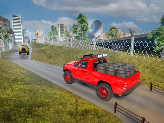 Captures d'écran de 4x4 Jeep Driving Offroad Games iPad 