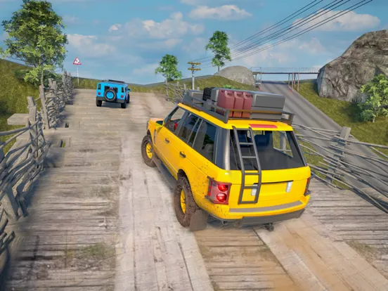 Captures d'écran de 4x4 Jeep Driving Offroad Games iPad 