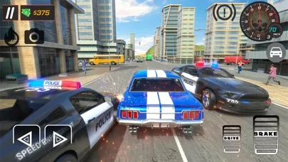 Police Chase Car Driving 3D应用截图