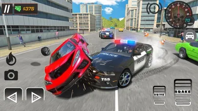 Police Chase Car Driving 3D应用截图