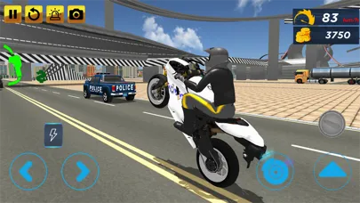 Police Bike Stunt Games سکرین شاٹس
