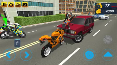 Police Bike Stunt Games سکرین شاٹس
