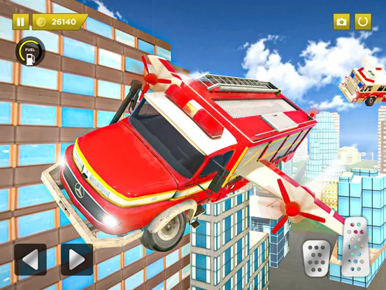 Captures d'écran de Flying Truck: Fire Truck Games iPad 