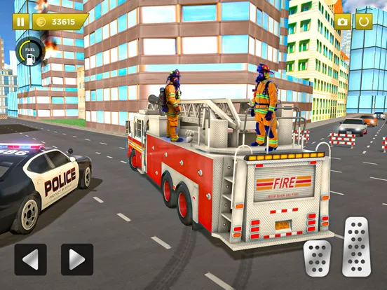 Captures d'écran de Flying Truck: Fire Truck Games iPad 
