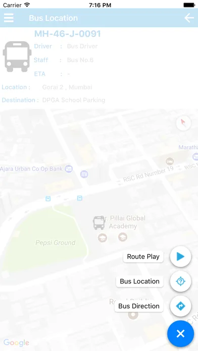 Capturas de tela do eTrackingPro