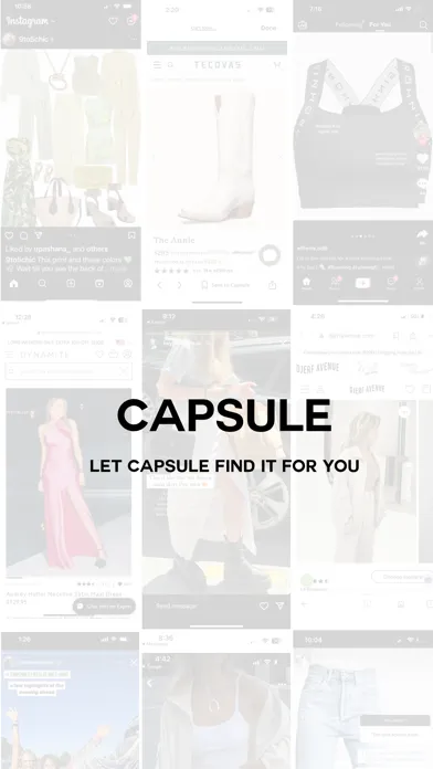 تصاویر CAPSULE: Shop your screenshots