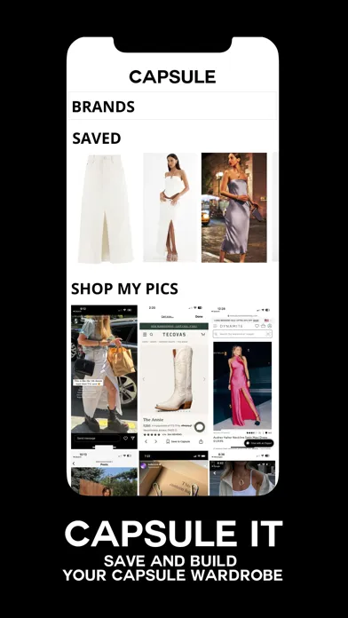 تصاویر CAPSULE: Shop your screenshots