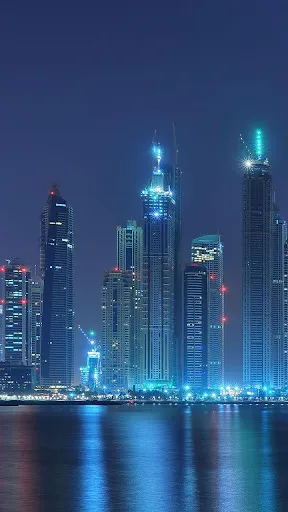 Dubai Night Live Wallpaper Screenshots