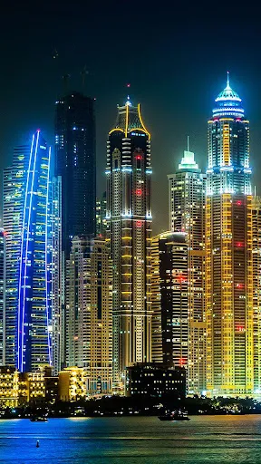 Dubai Night Live Wallpaper Screenshots