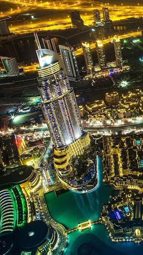 Dubai Night Live Wallpaper Screenshots