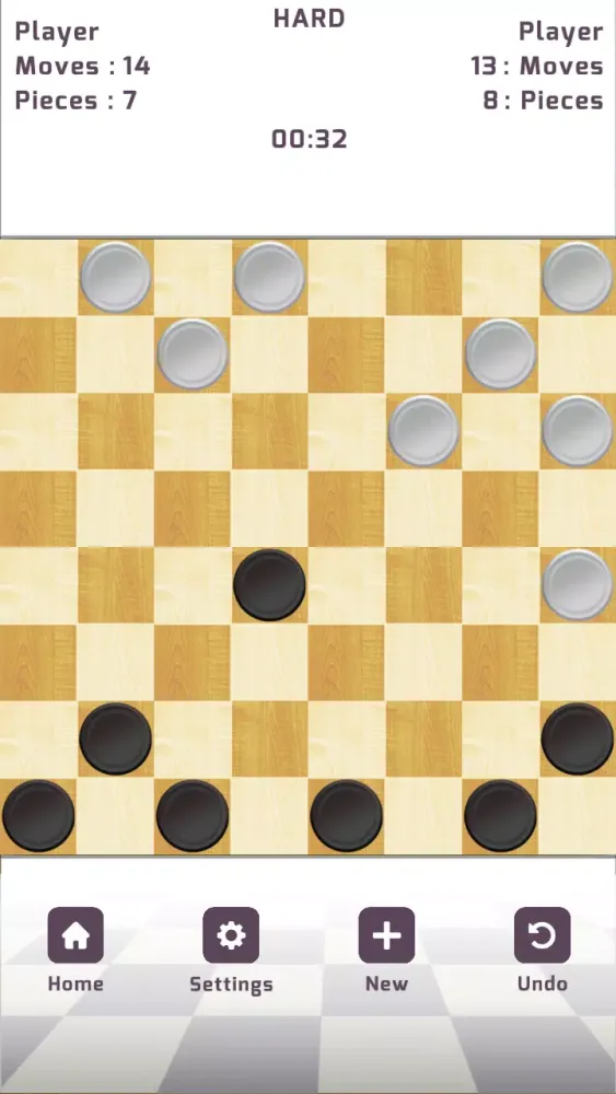 Ảnh chụp màn hình của Checkers Classic